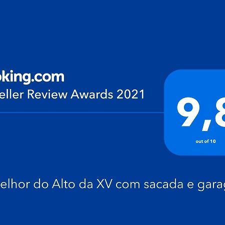 O Melhor Do Alto Da XV Com Garagem E Sacada 쿠리치바 외부 사진