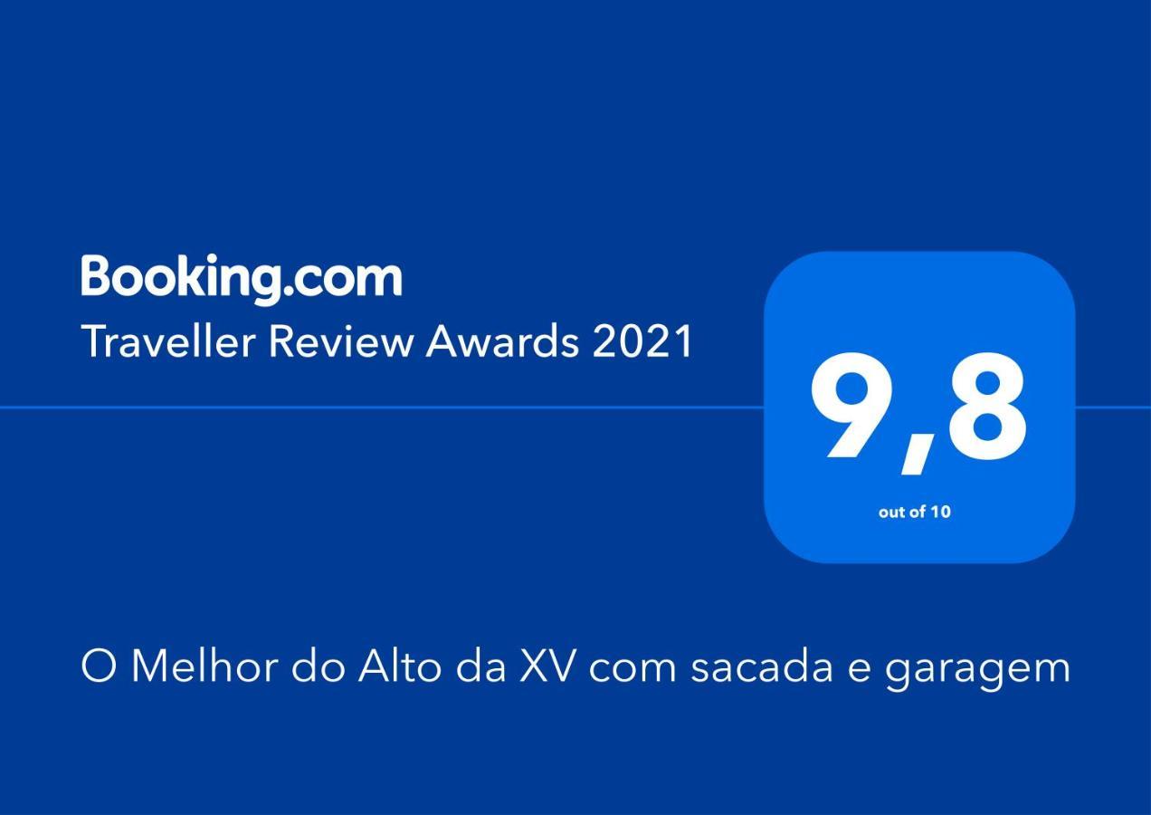 O Melhor Do Alto Da XV Com Garagem E Sacada 쿠리치바 외부 사진